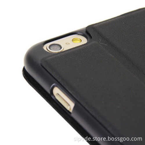 Flip Design Stand Leather Cover for iPhone6